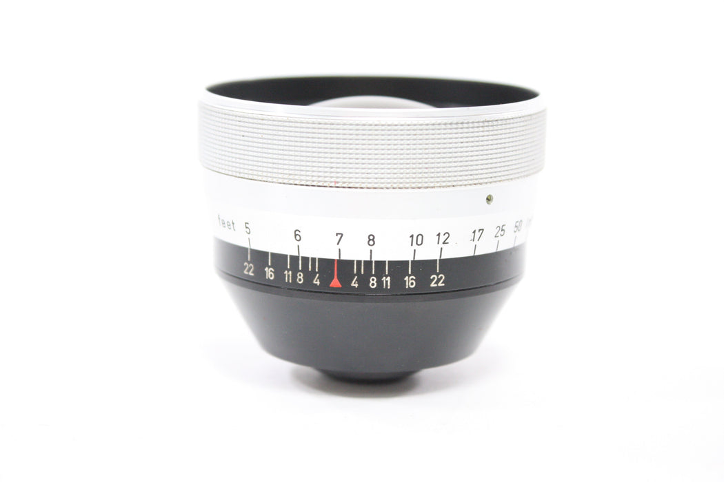 Zeiss Pantar 30mm f/4 Lens with Zeiss Pantar 75mm f/4 Lens for Contaflex Mount