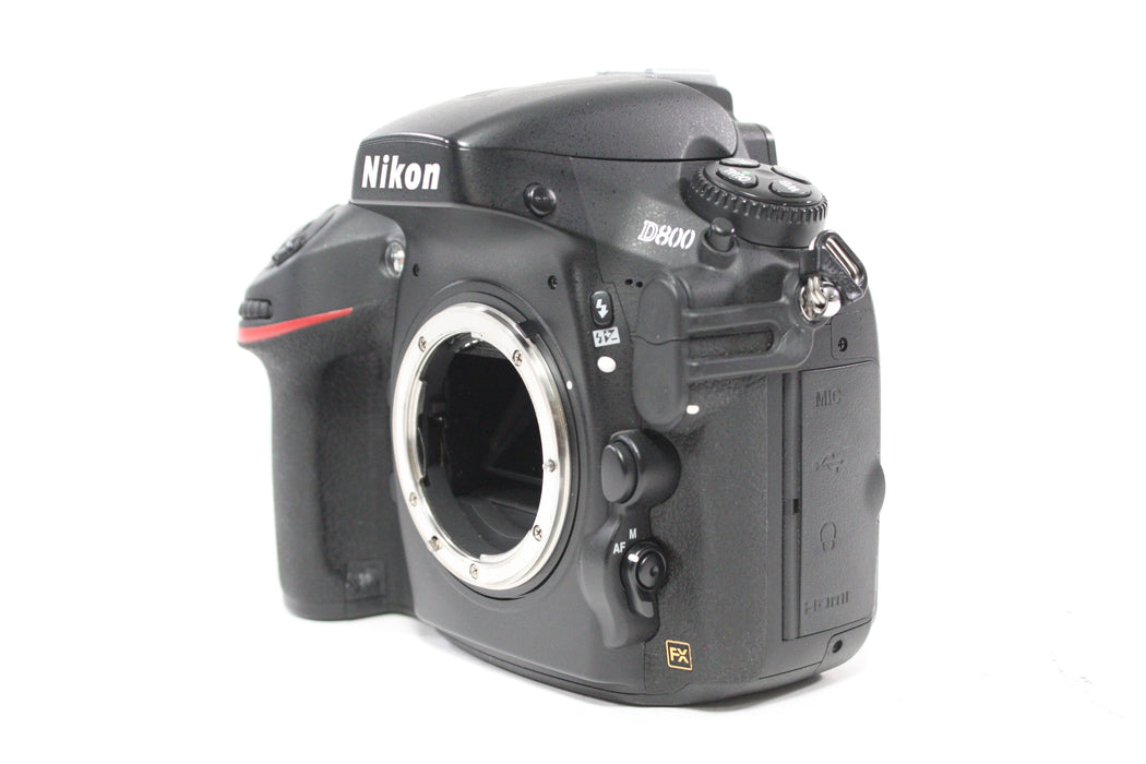 Nikon D800 DSLR Camera Body with Shutter Count 12,689