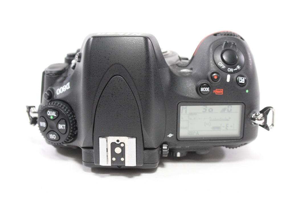 Nikon D800 DSLR Camera Body with Shutter Count 12,689