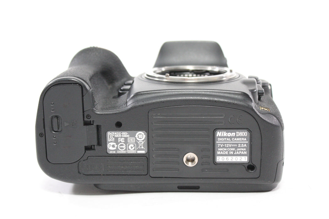 Nikon D800 DSLR Camera Body with Shutter Count 12,689