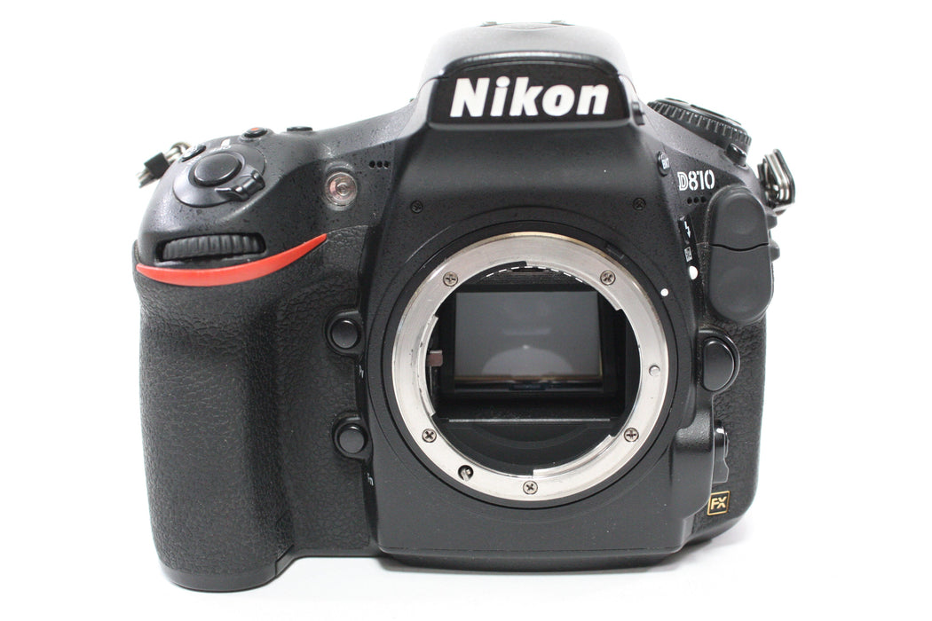 Nikon D810 DSLR Camera Body with Shutter Count 27,923