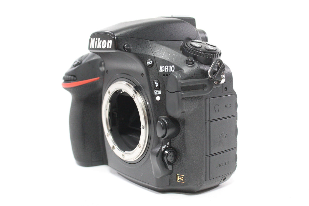 Nikon D810 DSLR Camera Body with Shutter Count 27,923