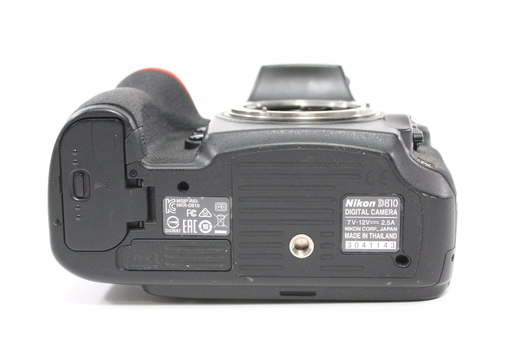 Nikon D810 DSLR Camera Body with Shutter Count 27,923