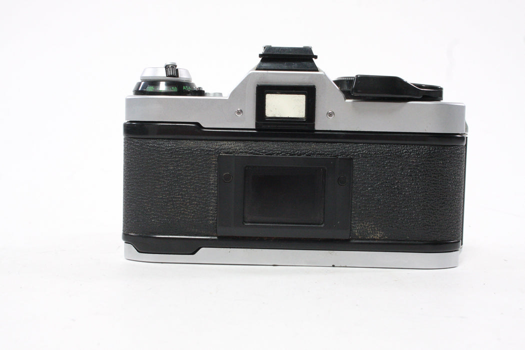 Canon AE-1 Program 35mm SLR Camera with 50mm f/1.8 FD Lens