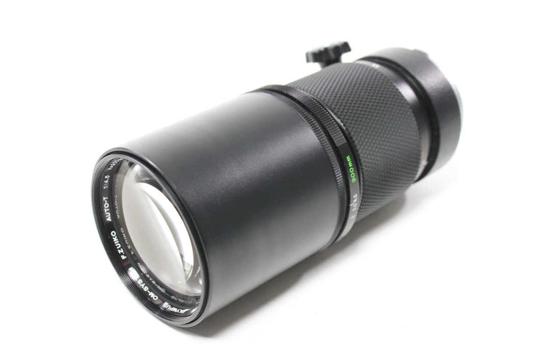 Olympus 300mm f/4.5 F. Zuiko Auto-T Lens for OM Mount AS-IS