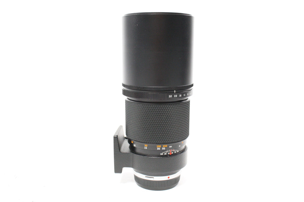 Olympus 300mm f/4.5 F. Zuiko Auto-T Lens for OM Mount AS-IS