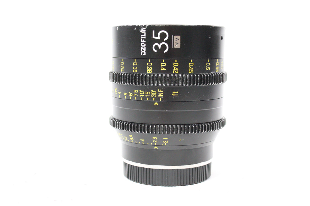 DZOFilm 35mm T/2.1 Vespid Prime Lens for Canon EF Mount AS-IS