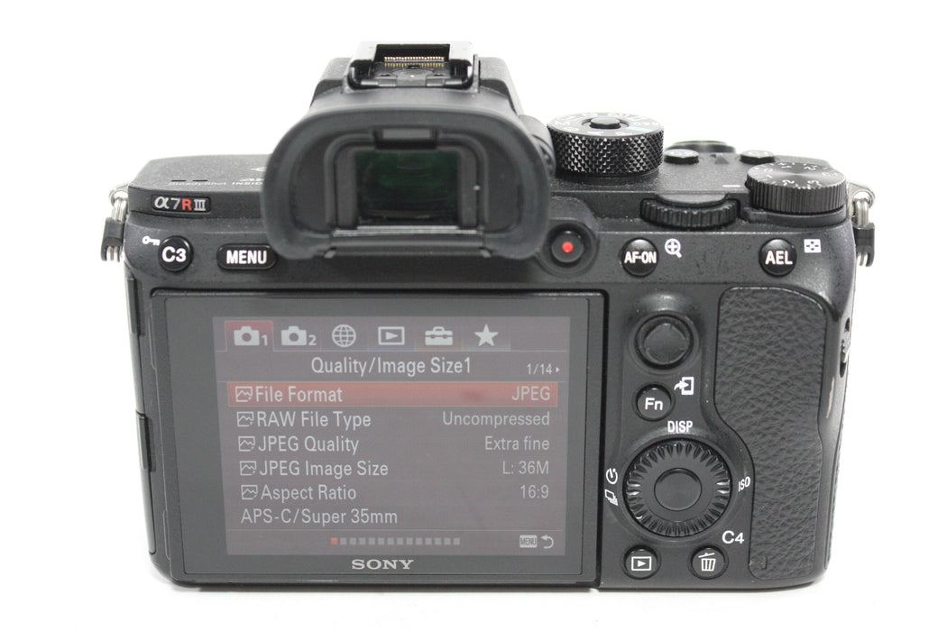 Sony a7R III Digital Mirrorless Camera Body with Shutter Count 7,618
