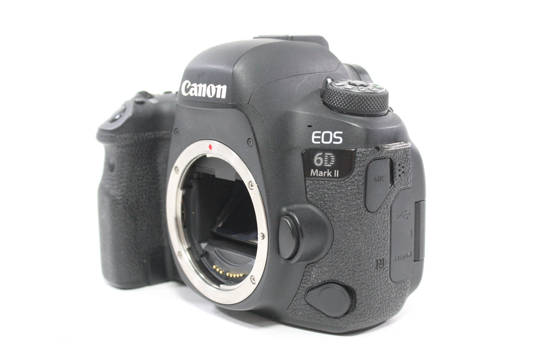 Canon 6D Mark II DSLR Camera Body with Battery Grip with Shutter Count 155,427