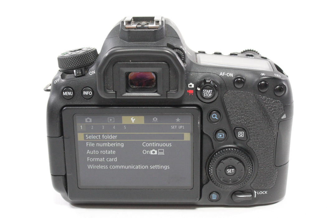 Canon 6D Mark II DSLR Camera Body with Battery Grip with Shutter Count 155,427
