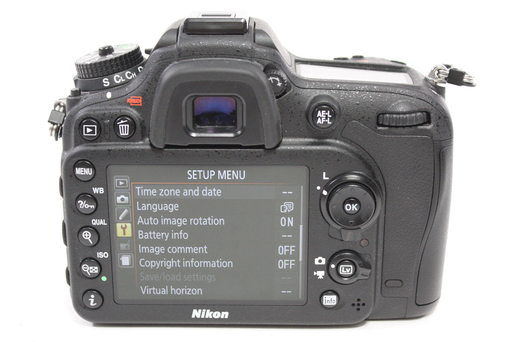 Nikon D7100 DSLR Camera Body with Shutter Count 2,849