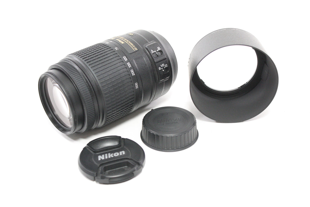 Nikon 55-300mm f/4.5-5.6 G ED DX VR SWM AF-S Nikkor Lens for F Mount