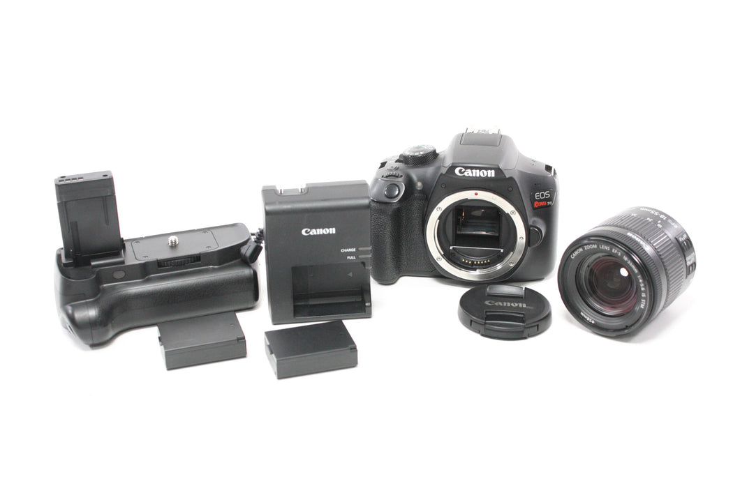 Canon EOS Rebel T6 DSLR with 18-55mm f/4-5.6 IS STM Lens with Shutter Count 29,731