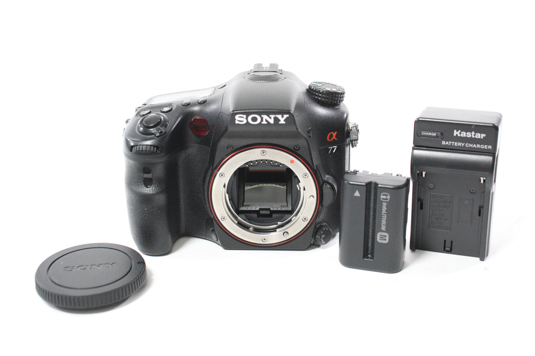 Sony a77 DSLR Camera Body with Shutter Count 6,935