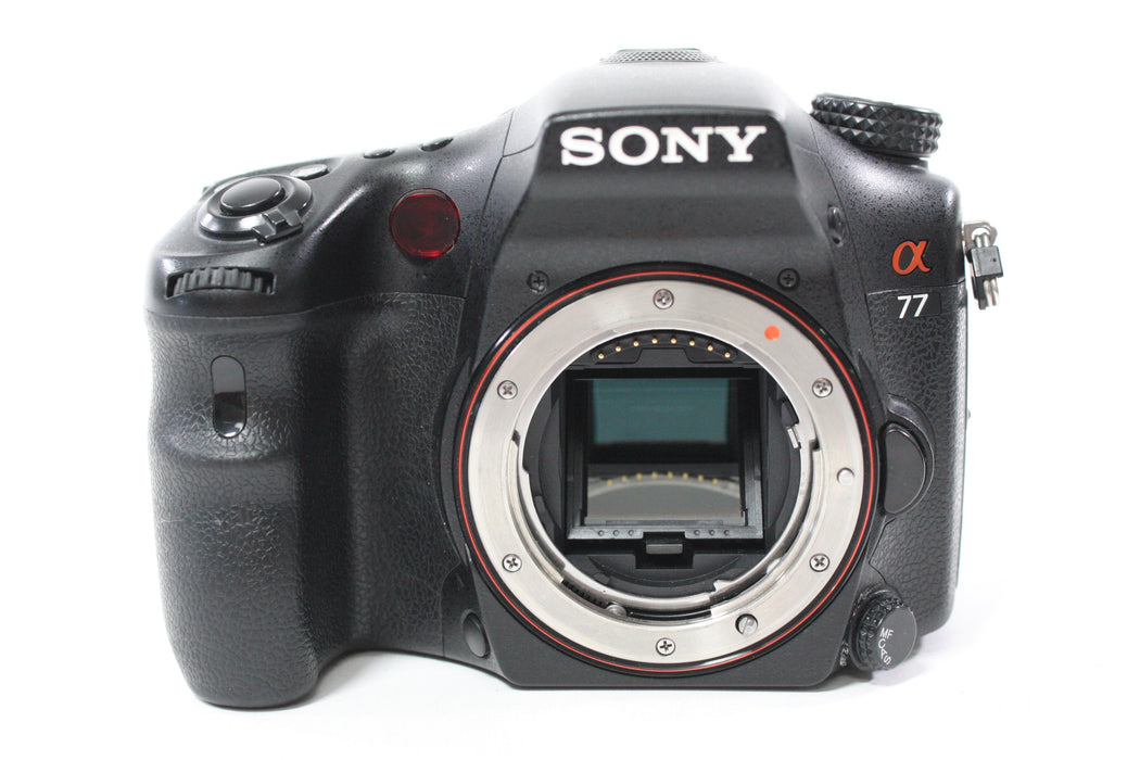 Sony a77 DSLR Camera Body with Shutter Count 6,935