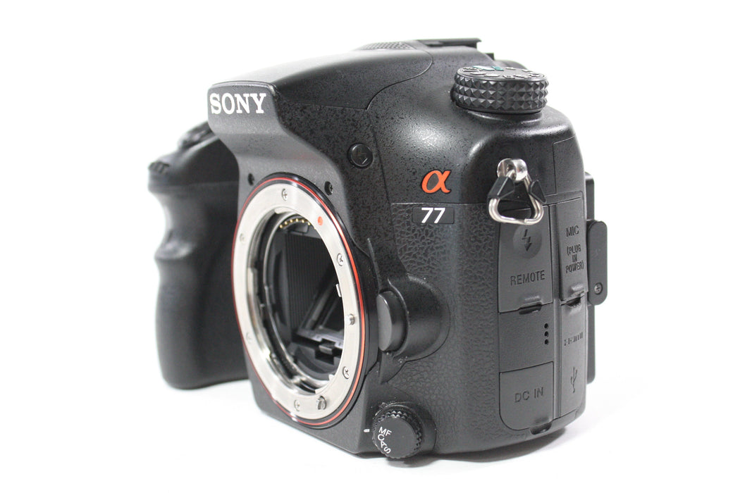 Sony a77 DSLR Camera Body with Shutter Count 6,935