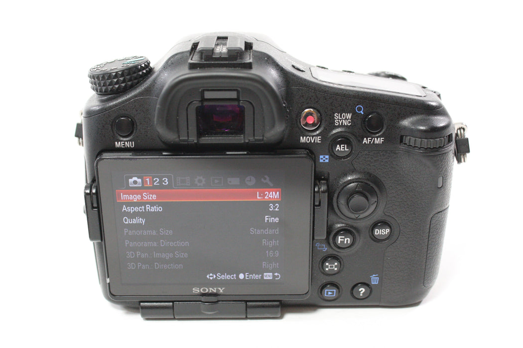 Sony a77 DSLR Camera Body with Shutter Count 6,935