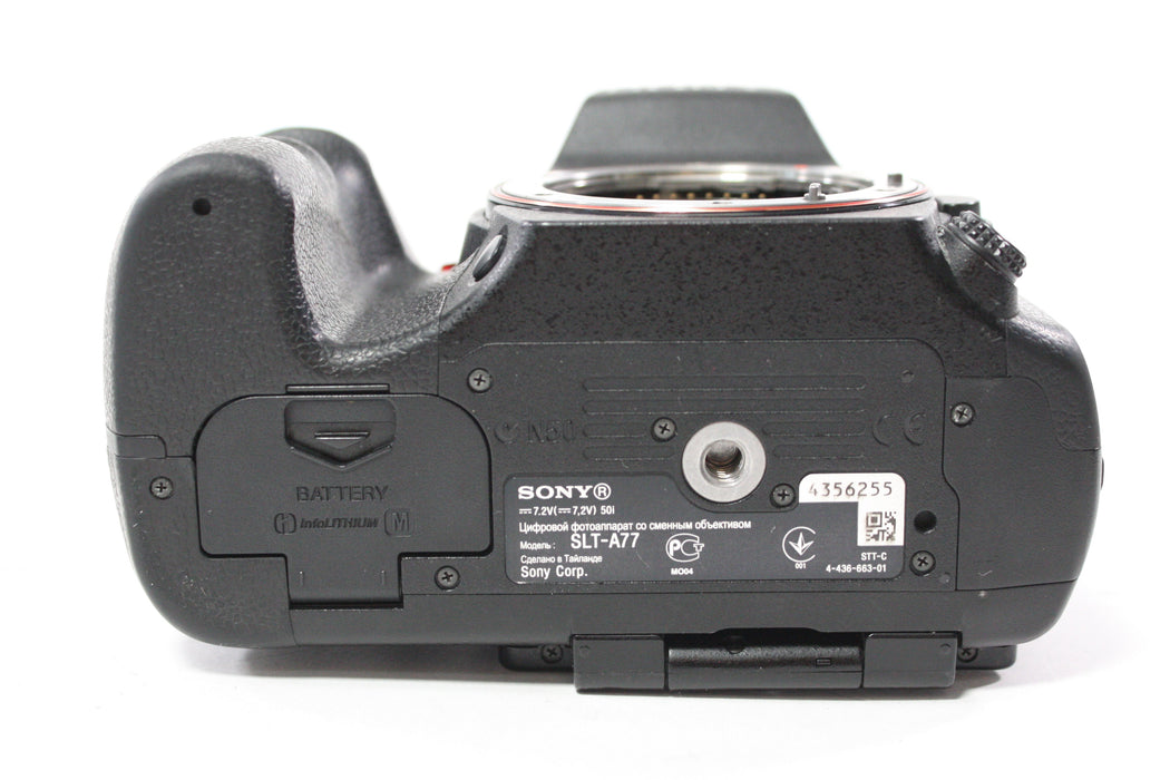Sony a77 DSLR Camera Body with Shutter Count 6,935