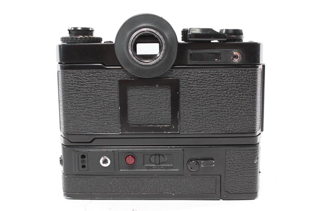 Yashica FR I 35mm SLR Camera with 28mm f/2.8 ML Lens with Winder