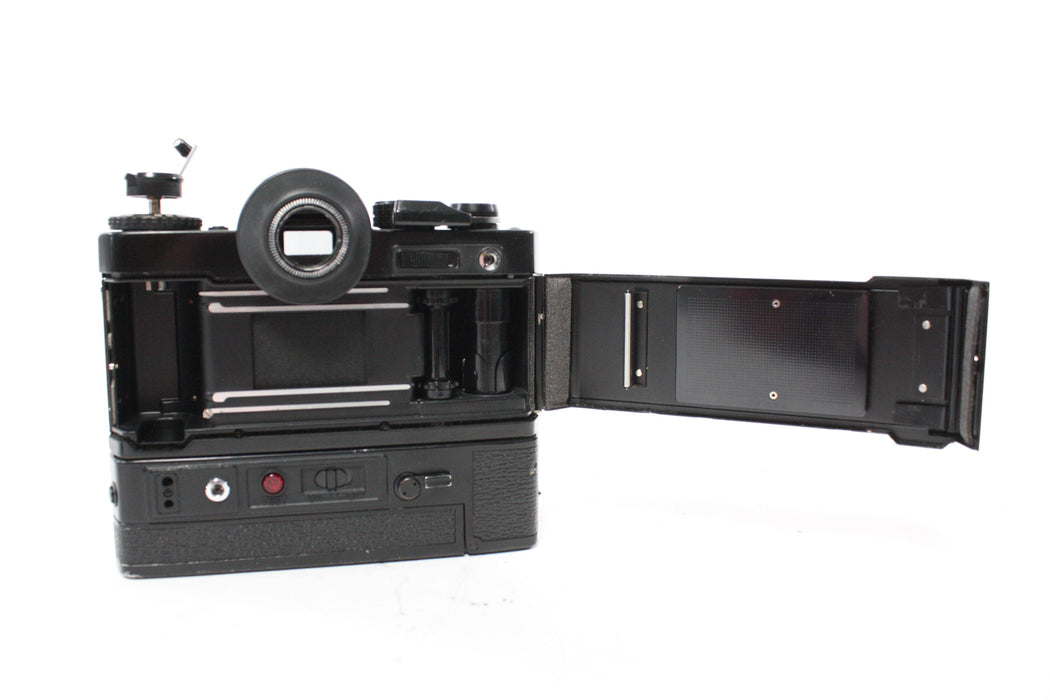 Yashica FR I 35mm SLR Camera with 28mm f/2.8 ML Lens with Winder