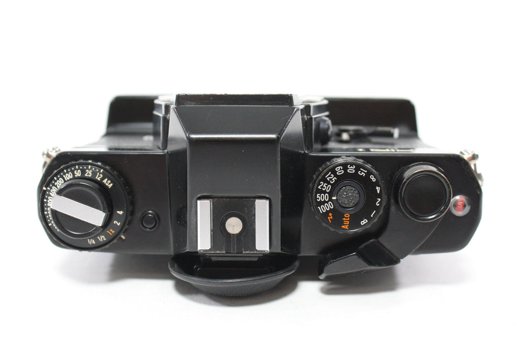 Yashica FR I 35mm SLR Camera with 28mm f/2.8 ML Lens with Winder