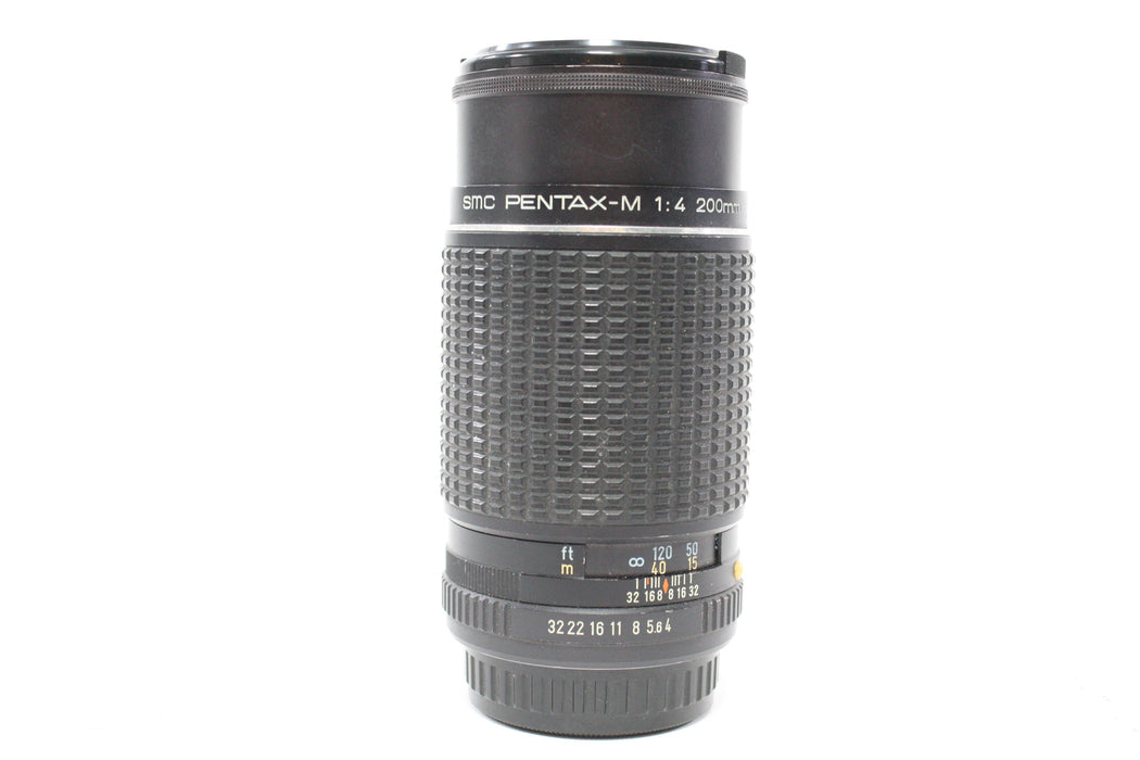 Pentax 200mm f/4 SMC Pentax-M Lens for K Mount