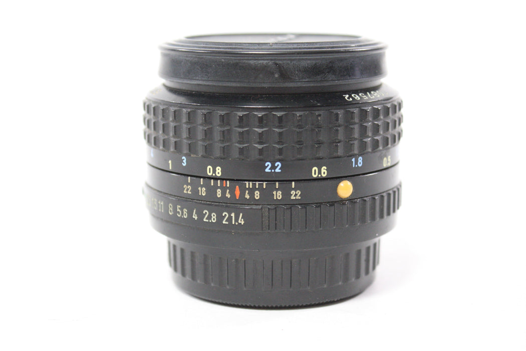 Pentax 50mm f/1.4 SMC Pentax-A Lens for Pentax K Mount AS-IS