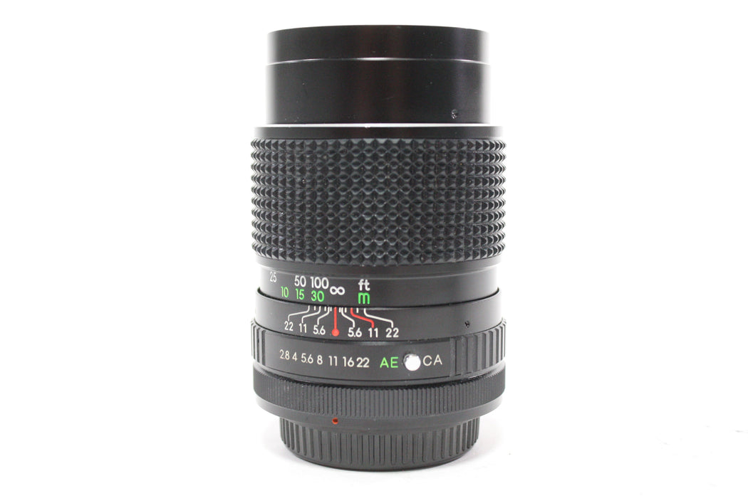 Albinar 135mm f/2.8 ADG Lens for Canon FD Mount