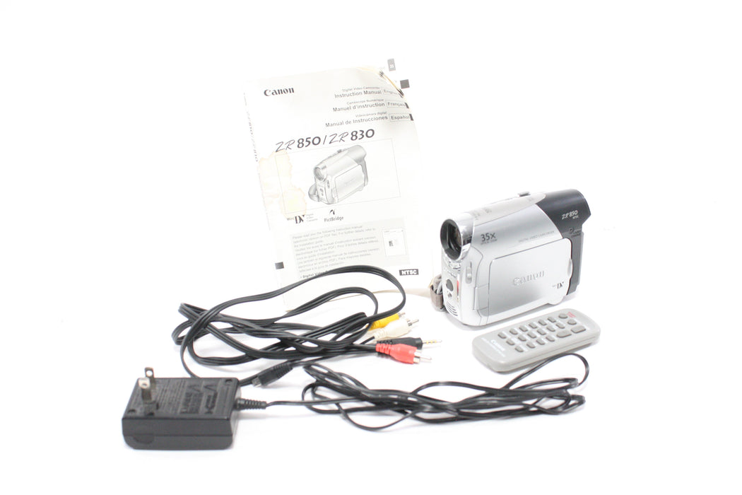 Canon ZR850 NTSC Mini DV Camcorder