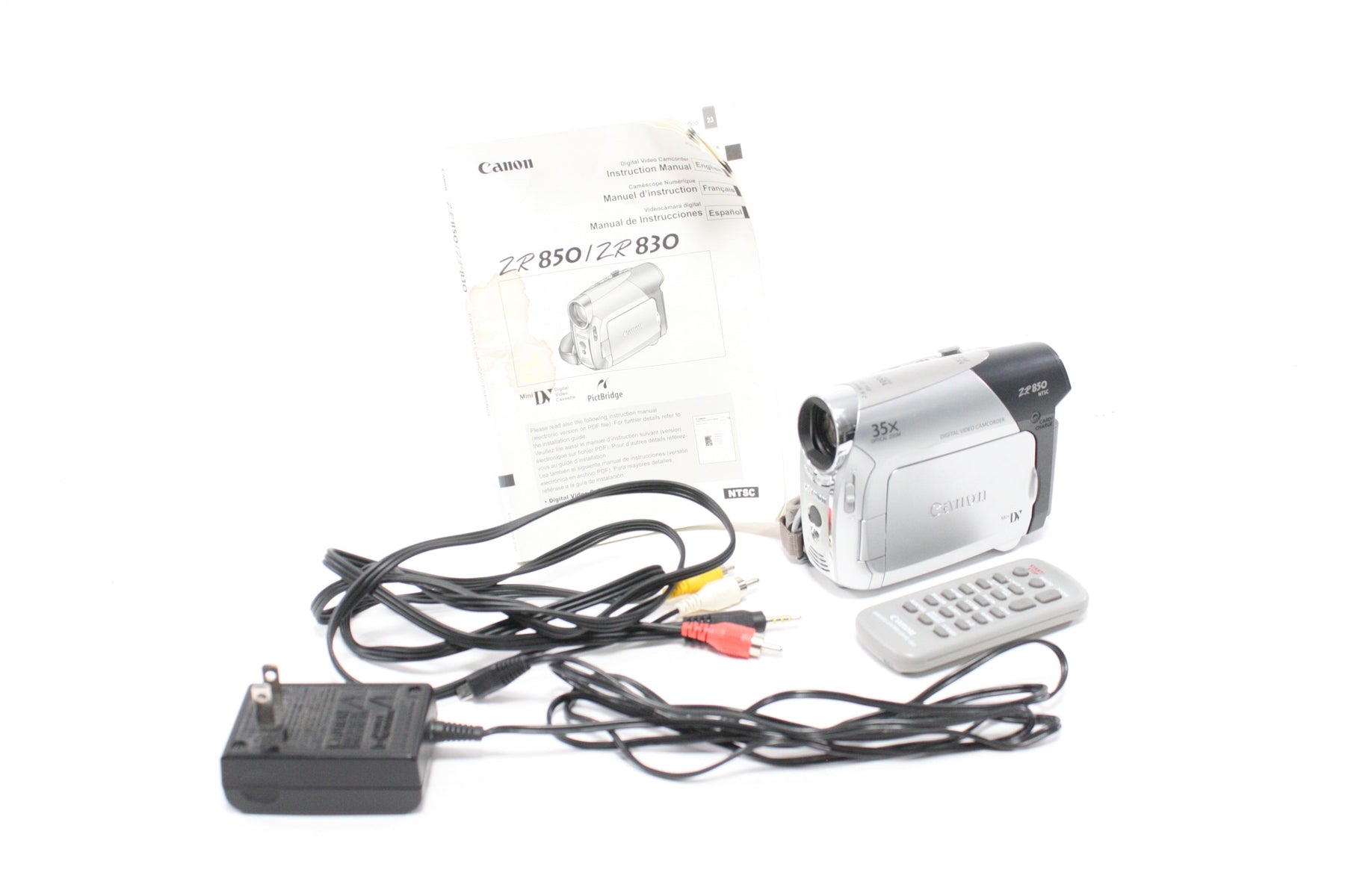 Canon ZR850 NTSC Mini DV Camcorder