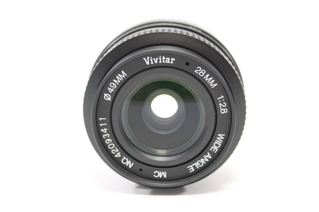 Vivitar 28mm f/2.8 Wide Angle MC Lens for Canon FD Mount