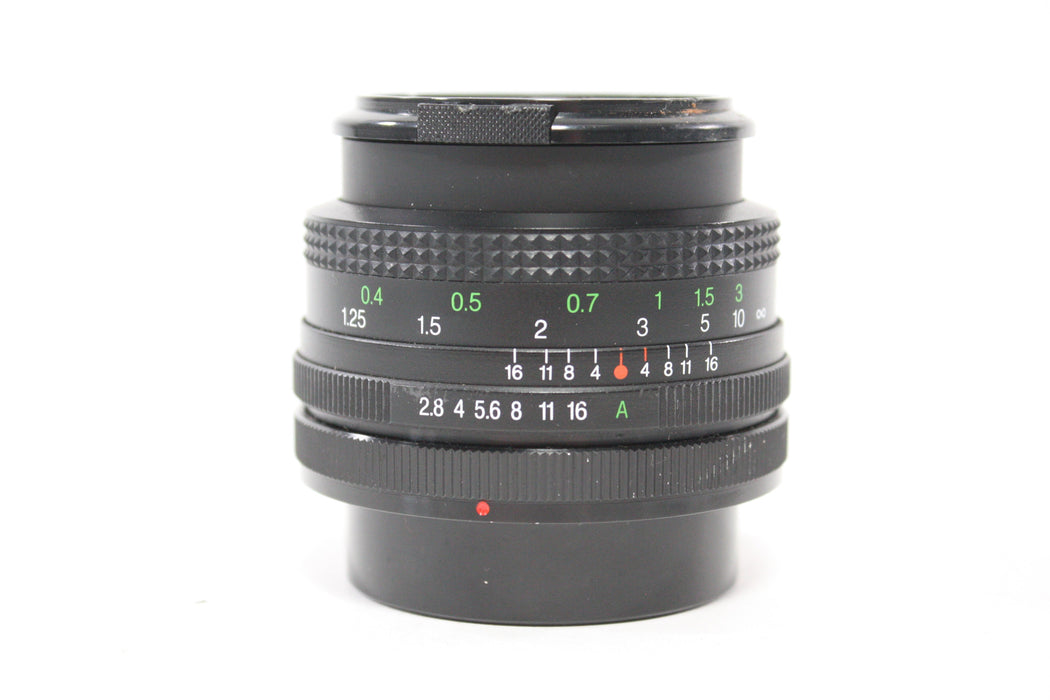Vivitar 28mm f/2.8 Wide Angle MC Lens for Canon FD Mount