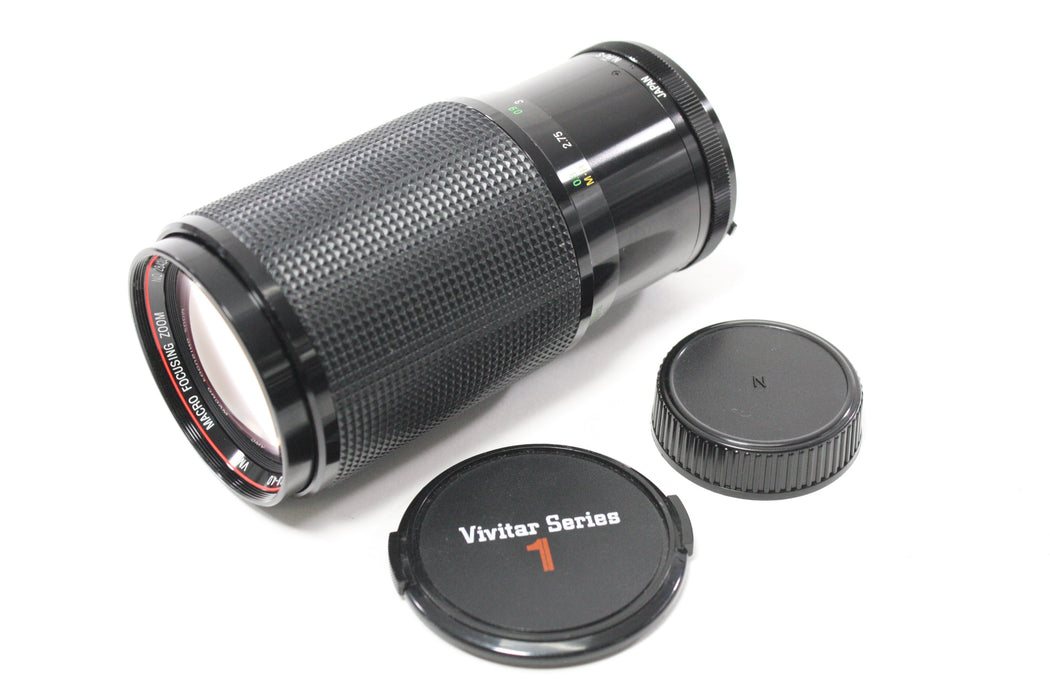 Vivitar 70-210mm f/2.8-4 Series 1 VMC Macro Focusing Zoom Lens for Nikon F Mount