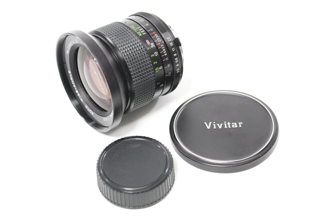 Vivitar 28mm f/2.5 Auto Wide Angle Lens for Minolta MD Mount