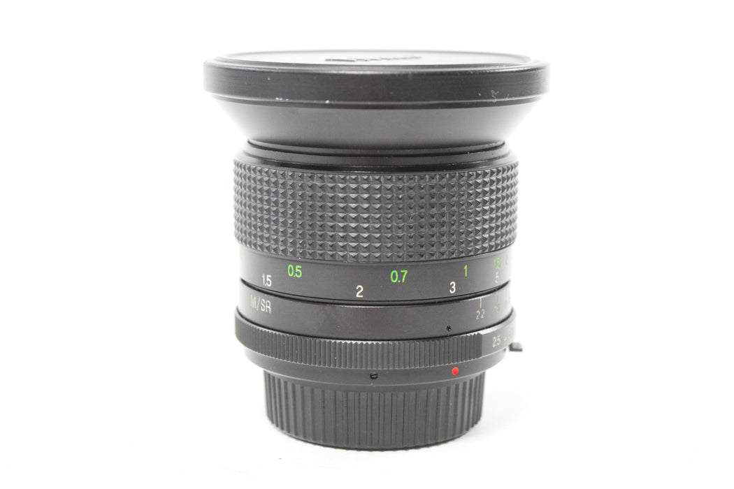 Vivitar 28mm f/2.5 Auto Wide Angle Lens for Minolta MD Mount