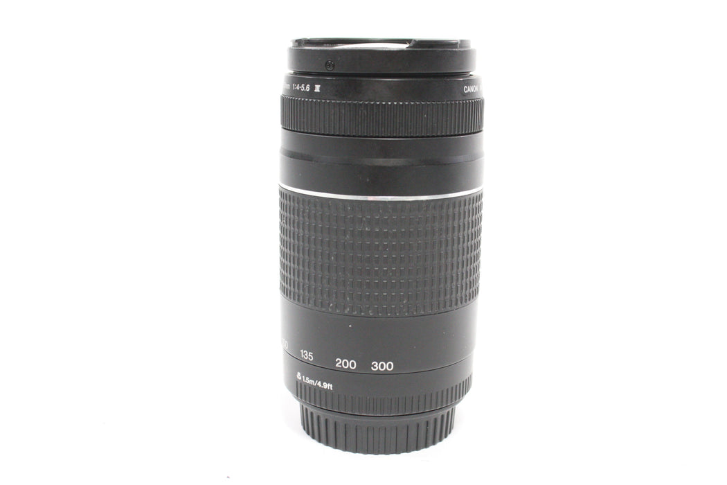 Canon 75-300mm f/4-5.6 III Lens for EF Mount AS-IS