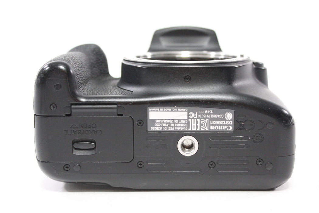 Canon Rebel T6 DSLR Camera Body with Shutter Count 17,049 AS-IS