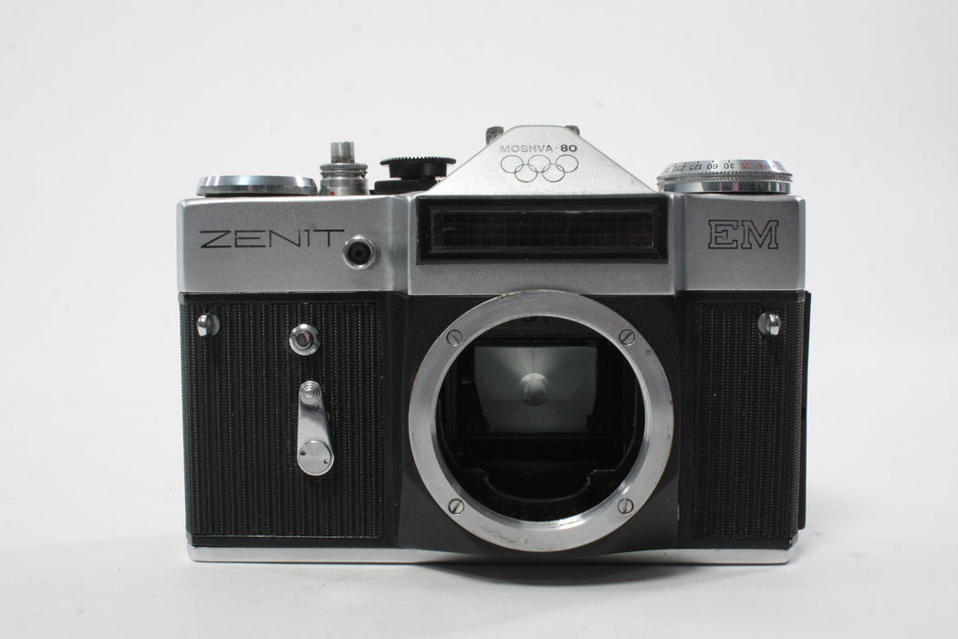 Zenit EM 35mm 1980 Olympic Edition SLR with Helios-44M 58mm f/2 M42 Mount