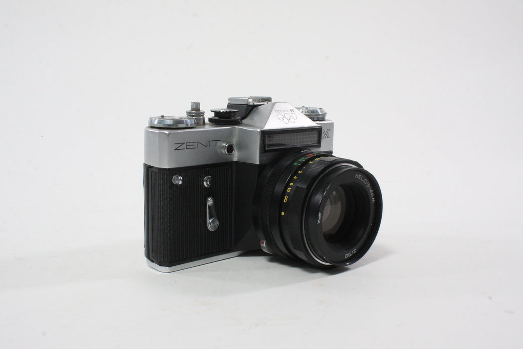 Zenit EM 35mm 1980 Olympic Edition SLR with Helios-44M 58mm f/2 M42 Mount