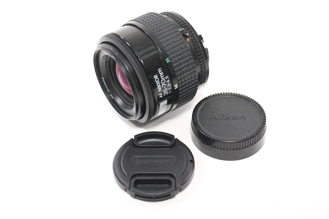 Nikon 35-70mm f/3.3-4.5 AF Nikkor Lens for F Mount