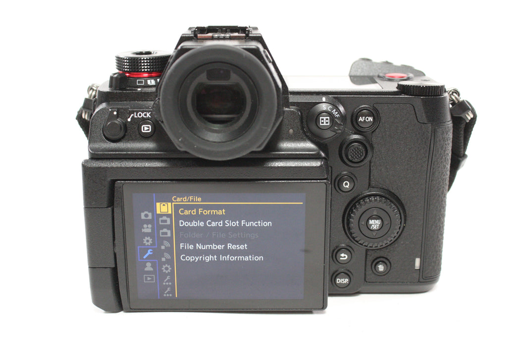 Panasonic Lumix DC-S1H Digital Mirrorless Camera Body with Shutter Count 1,001