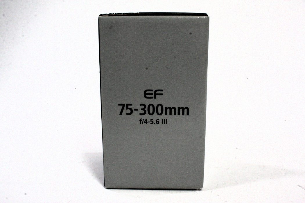 Canon 75-300mm f/4-5.6 III for EF Mount UNOPENED