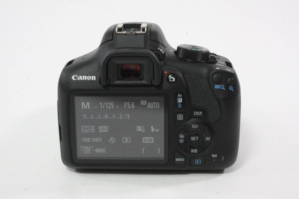 Canon EOS Rebel T6 Digital with Canon 18-55mm f/3.5-5.6 IS II Lens for EF Mount  Shutter Count 291