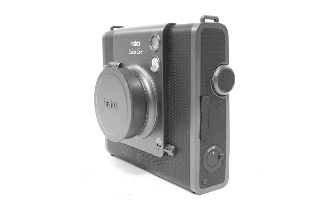 Fujifilm Instax Wide Evo Hybrid Instant Film Camera (Black)