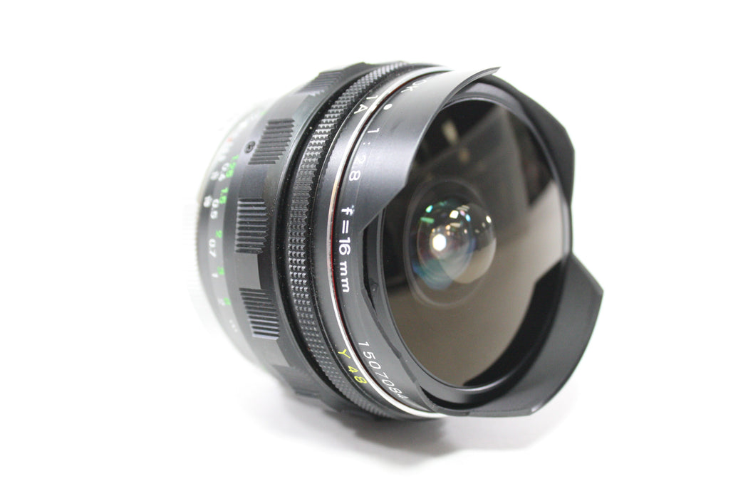Minolta 16mm f/2.8 MC Fish-Eye Rokkor-OK Lens for MD Mount