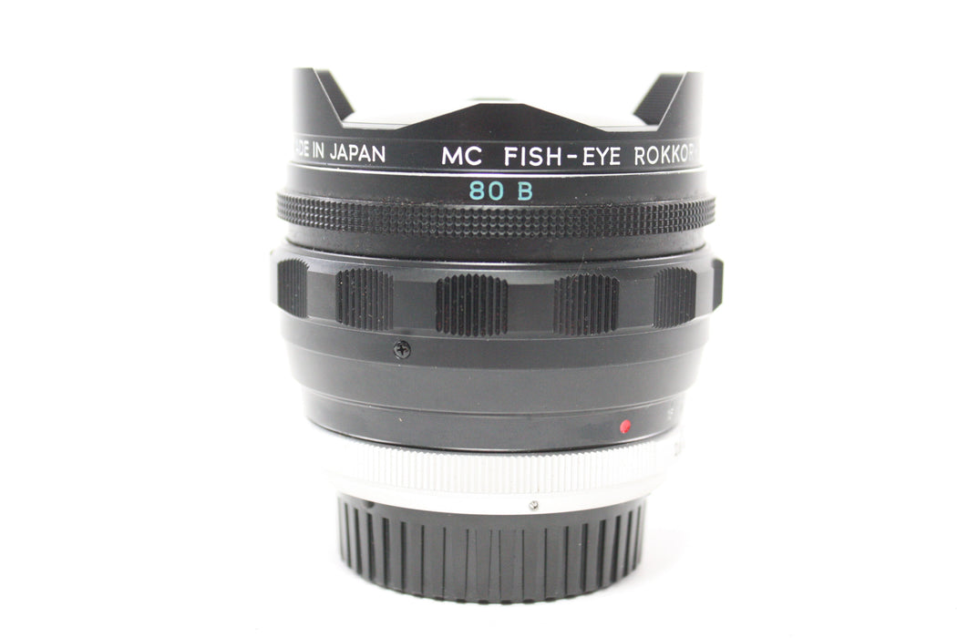 Minolta 16mm f/2.8 MC Fish-Eye Rokkor-OK Lens for MD Mount