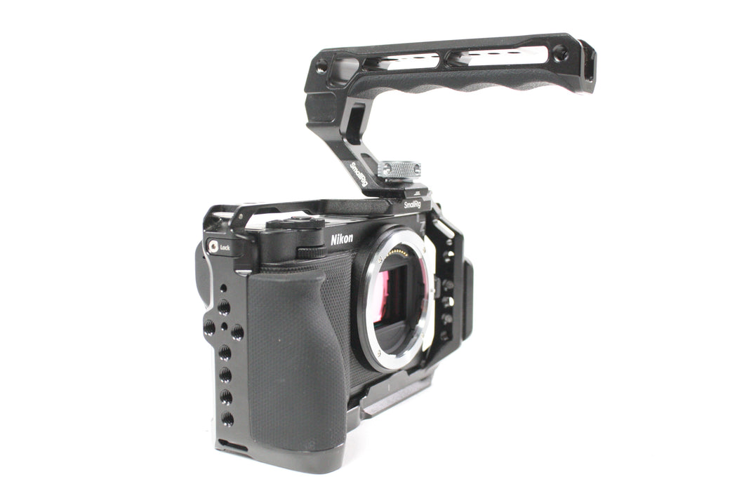 Nikon ZR Digital Mirrorless Camera Body with SmallRig Cage, Top, and Side Grip With Shutter Count 152