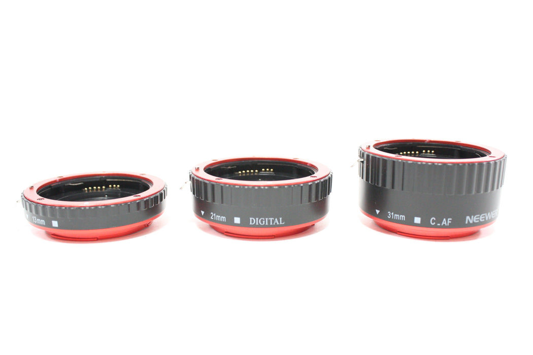 Neewer Extention Tube Set for Canon AF 13mm, 21mm, and 31mm