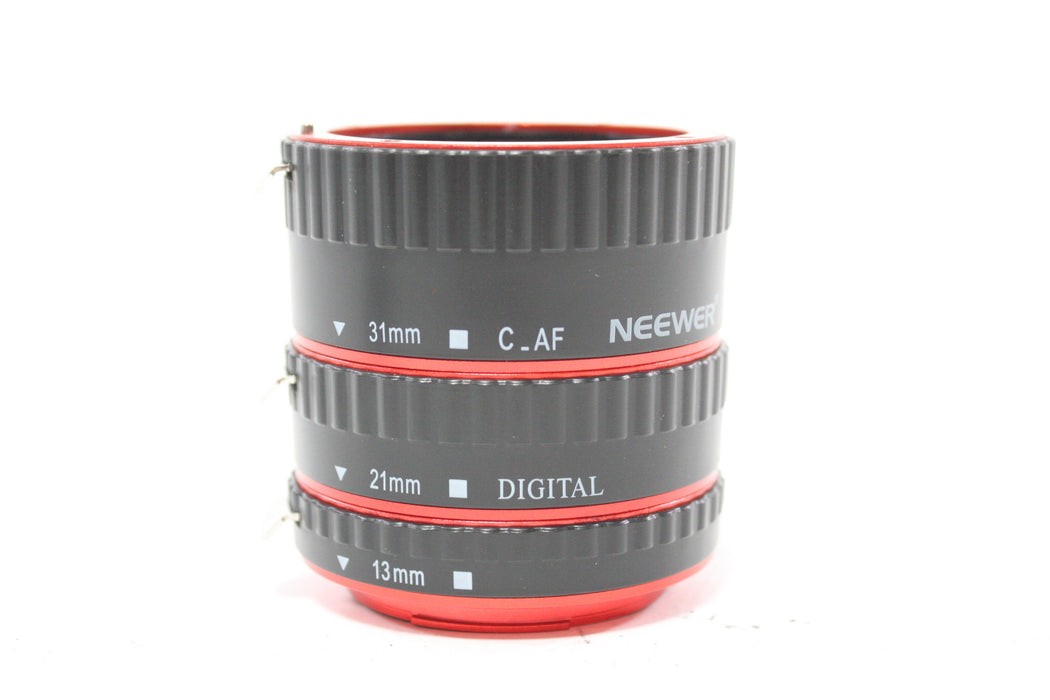 Neewer Extention Tube Set for Canon AF 13mm, 21mm, and 31mm