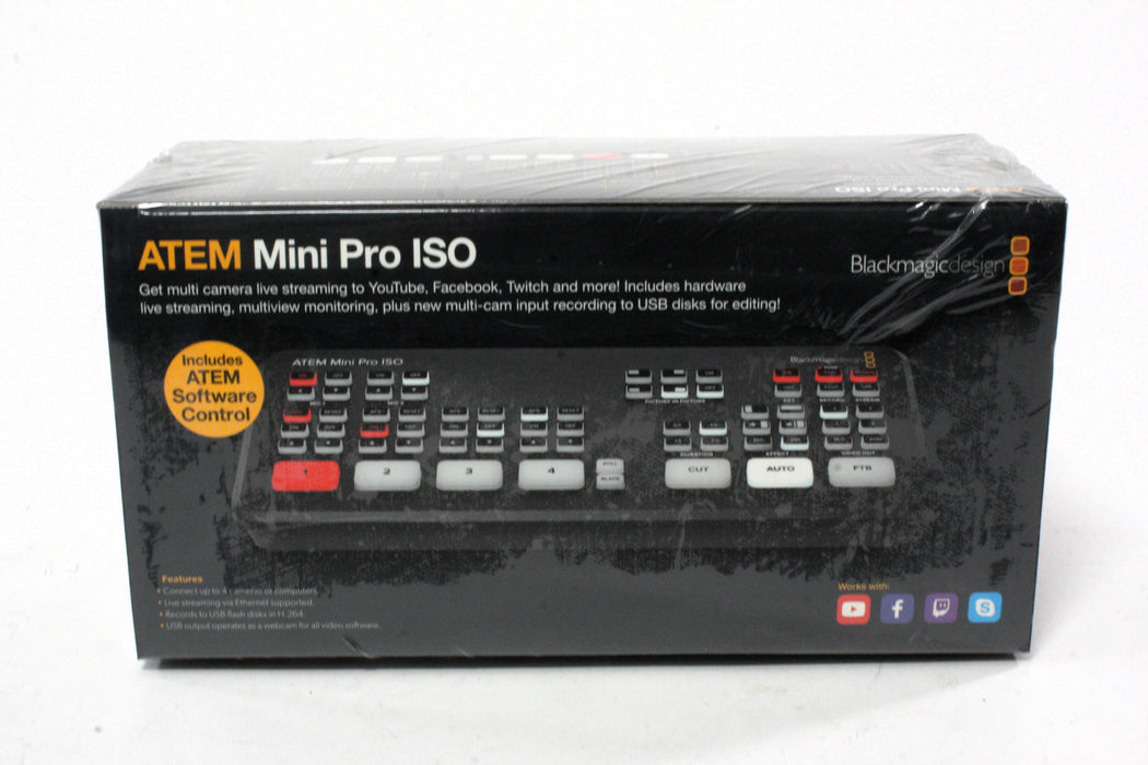 BlackMagic ATEM Mini Pro ISO UNOPENED